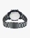 Casio Men ED565 EDifice ECB-2000DC-1ADF Black Ana-Digi Dial Gray Ip Stainless Steel Band Watch – image 2