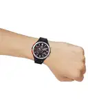 Casio Men ED591 EDifice ECB-2200P-1ADF Black Ana-Digi Dial Black Resin Strap Watch – image 8