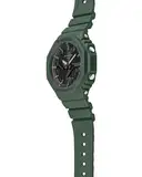 Casio Men G1244 G-Shock GA-B2100-3ADR Green Analog-Digital Dial Green Resin Strap Watch – image 2