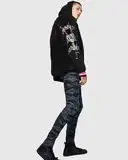 Diesel D-AMNY Skinny Fit Regular Waist Washed Non-Stretch Jeans – image 4