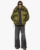 Diesel Puffer Jacket with Monogram Motif – image 4