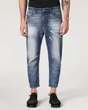 Diesel RROT Tapered Fit Washed Jeans – image 1