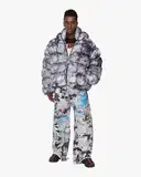 Diesel W-Ralle Regular Fit Dyed/Washed Winter Jacket – image 4