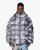 Diesel W-Ralle Regular Fit Dyed/Washed Winter Jacket – image 1