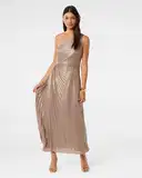 Forever New One-Shoulder Fit & Flare Dress – image 1