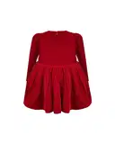 Jasmine And Alaia Velveteen A-line Dress with Bow Accent – image 3