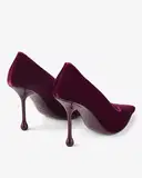 Jimmy Choo Ixia 95 Velvet Pumps – image 3