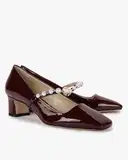 Jimmy Choo Pearl Embellishment Ade 45 Pumps – image 1