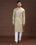 Kasbah Embellished Georgette Long Kurta – image 1