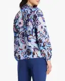 Kate Spade Autumn Paisley Tie-Neck Shirt – image 2