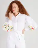 Kate Spade Embroidered Loose Fit Shirt – image 1