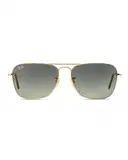 Ray-Ban 0RB3136I181/7158 Unisex Gradient Grey Lens Square Sunglasses – image 1