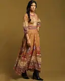 Ritu Kumar Floral Print A-Line Dress – image 3