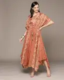 Ritu Kumar Floral Print Kaftan Dress – image 1