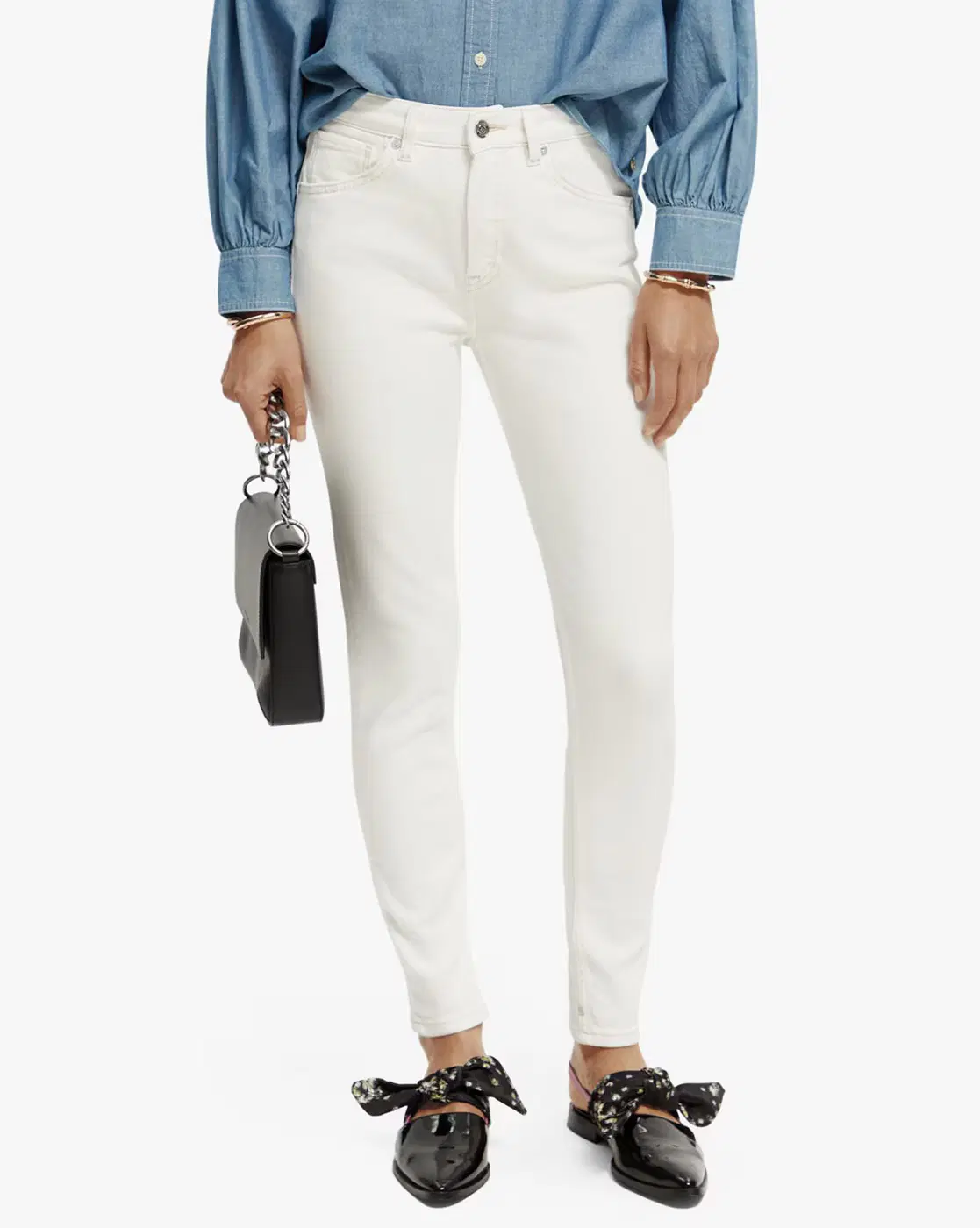 Scotch & Soda Haut Skinny Fit High-Rise Jeans