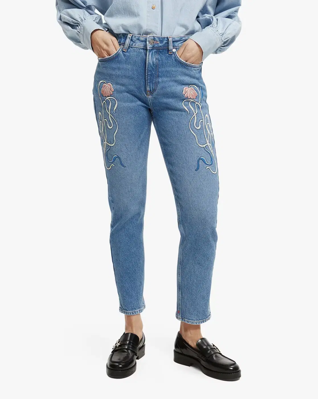 Scotch & Soda High Five Sim Fit Jeans Smash & Grab
