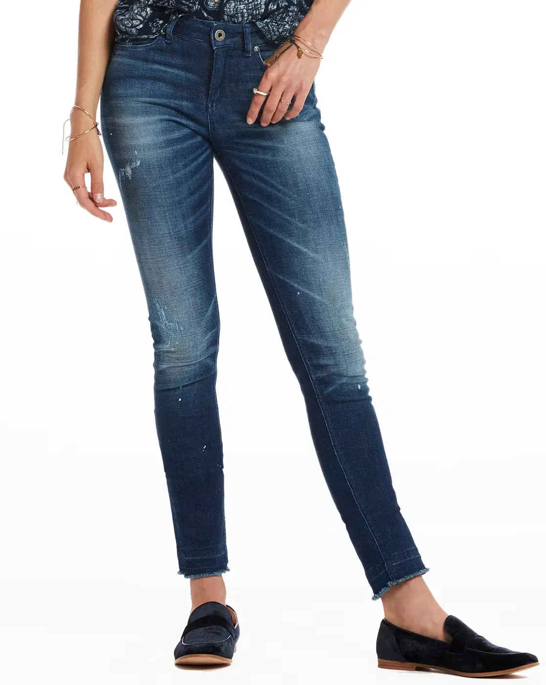 Scotch & Soda La Bohemienne Washed Skinny Jeans