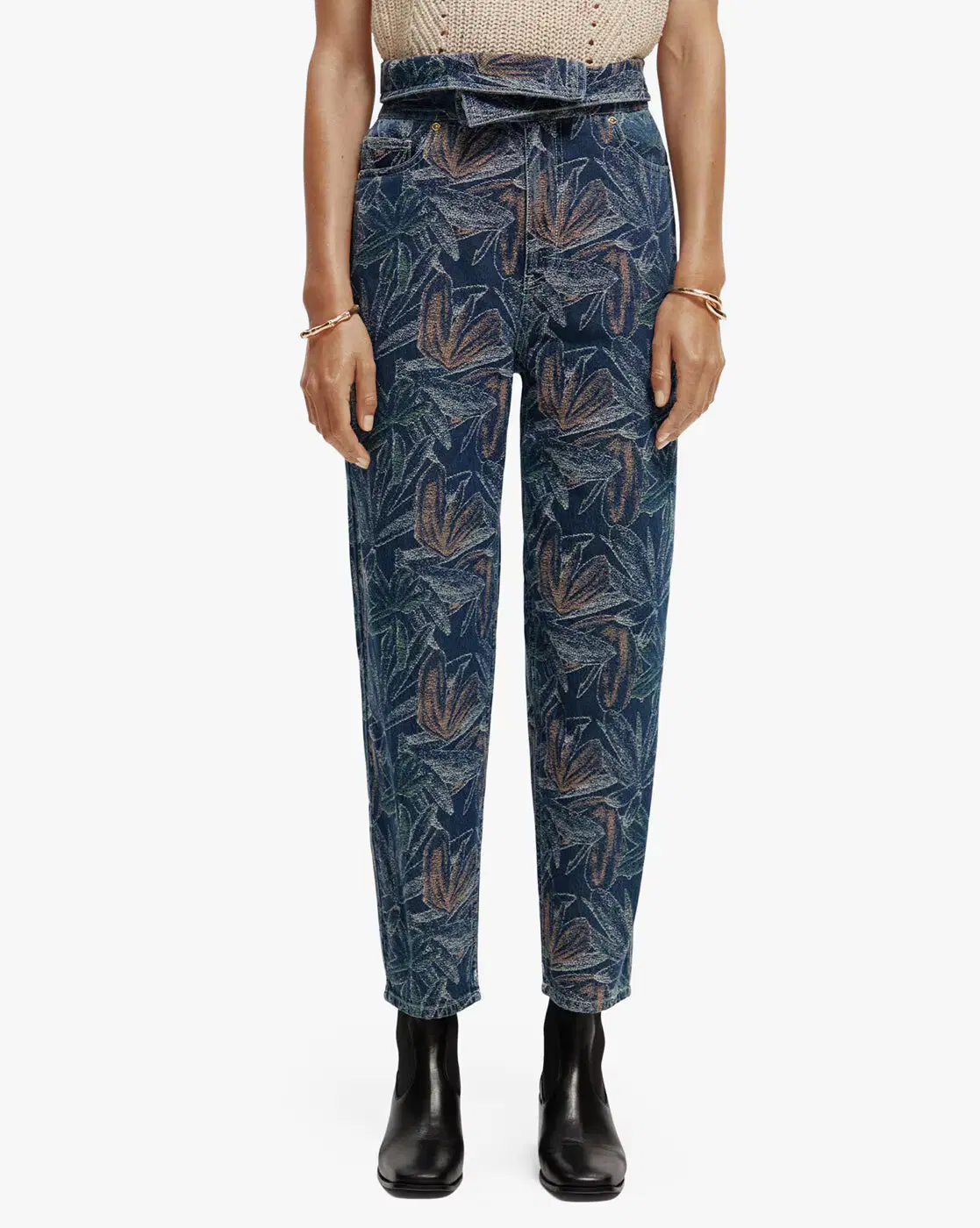 Scotch & Soda The Tide Floral Pattern Jeans