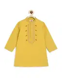 Tiber Taber Boys Embroidery Kurta Pyjamas Set – image 3
