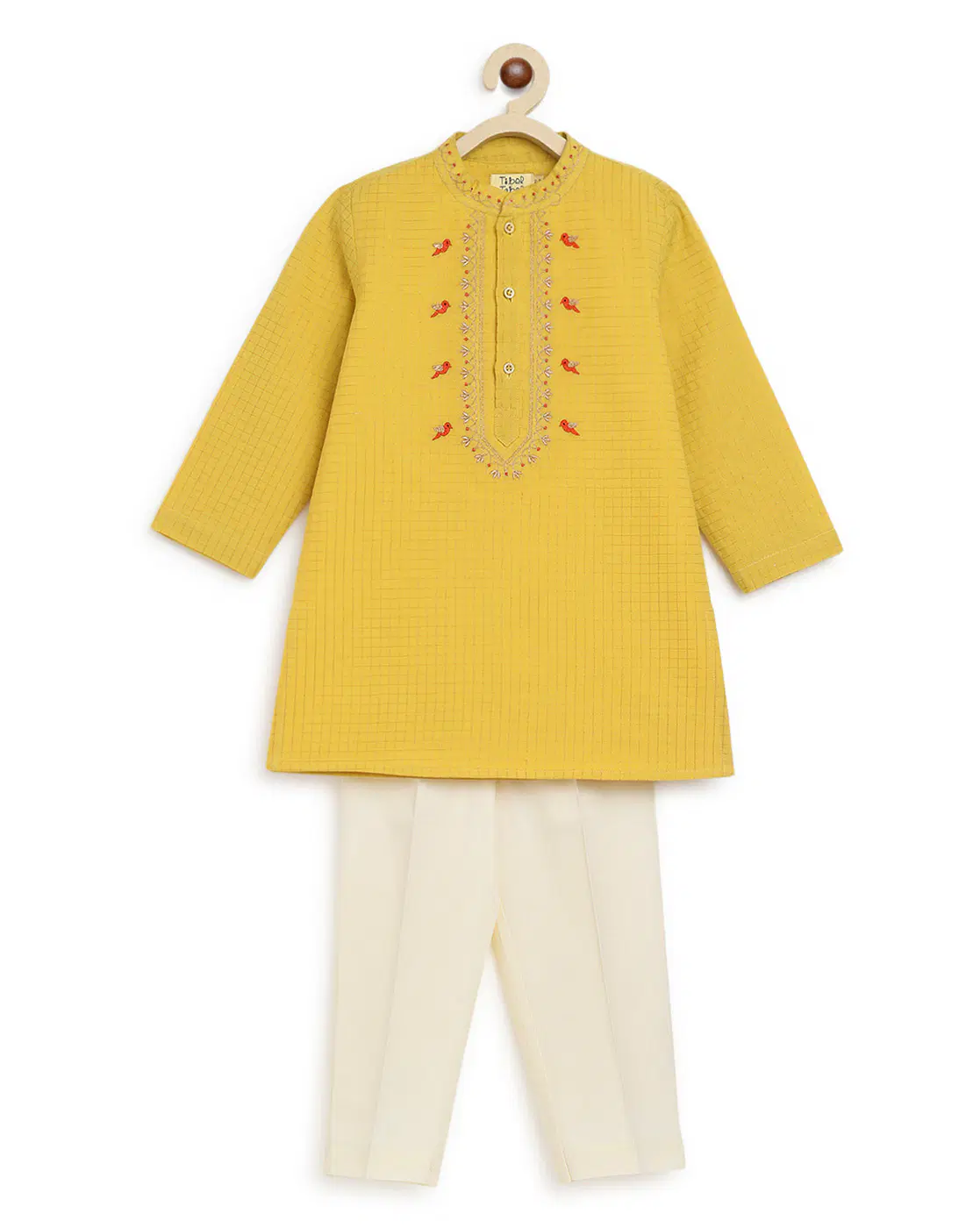 Tiber Taber Boys Embroidery Kurta Pyjamas Set