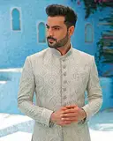 Vanshik Embroidered Sherwani Set – image 1