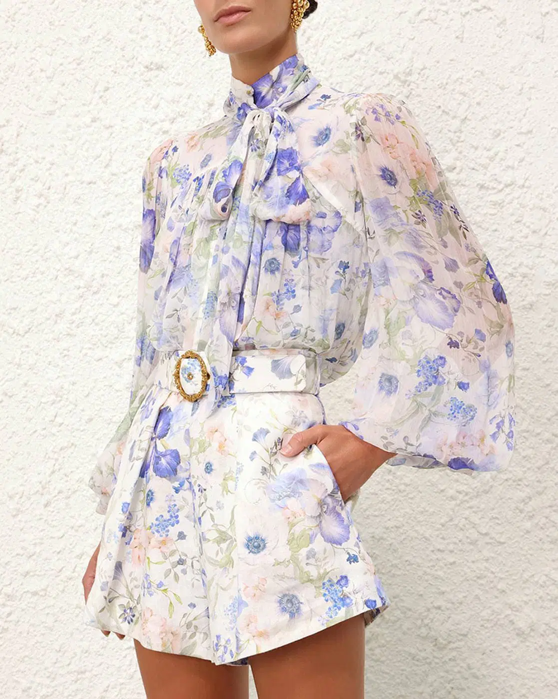Zimmermann Natura Tuck Shorts