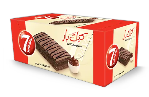 7 DAYS CAKE BAR COCOA FILLING