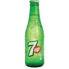 7UP GLASS BOTTLE