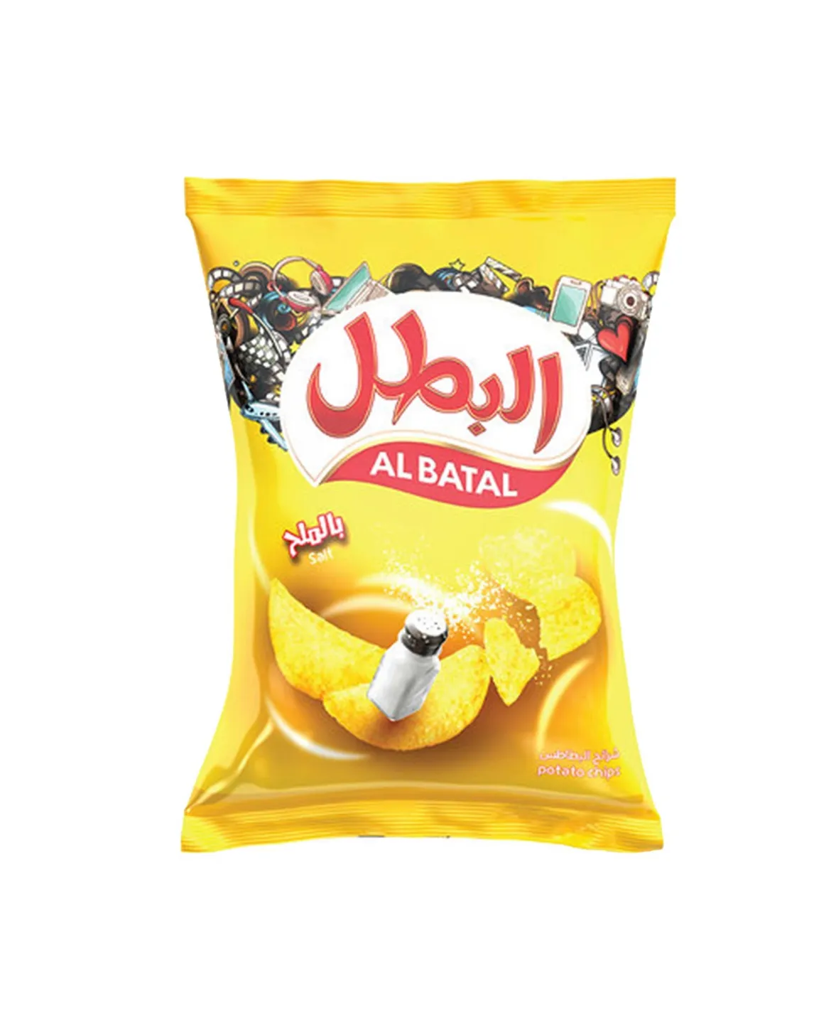 البطل بطاطس بالملح 110 جرام