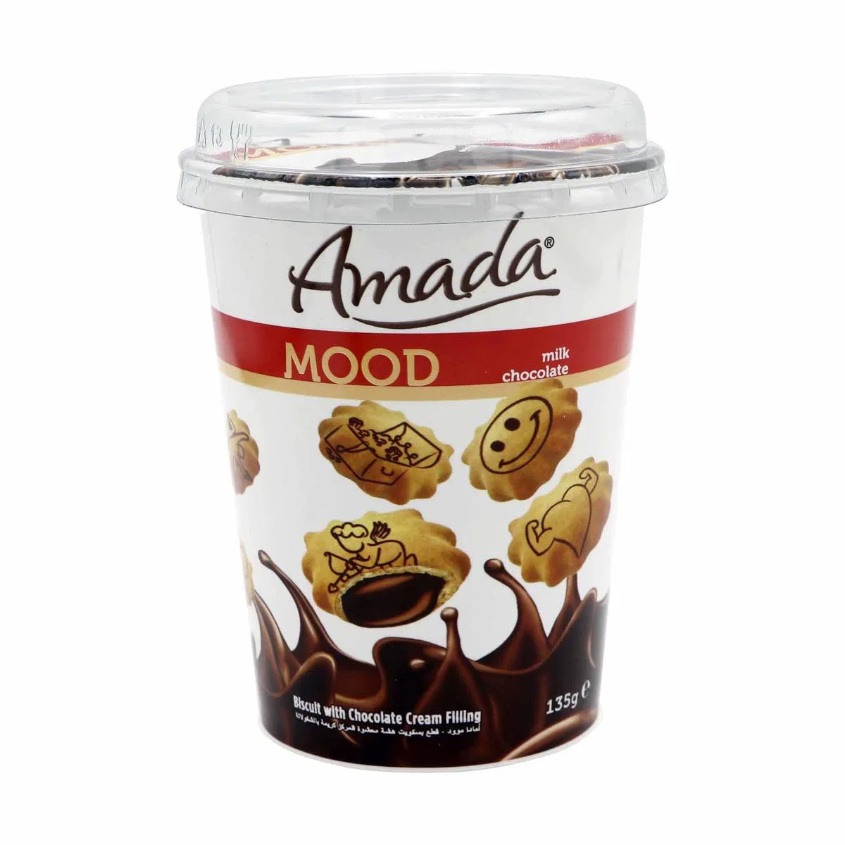 AMADA BISCUITS MILK CHOCOLATE