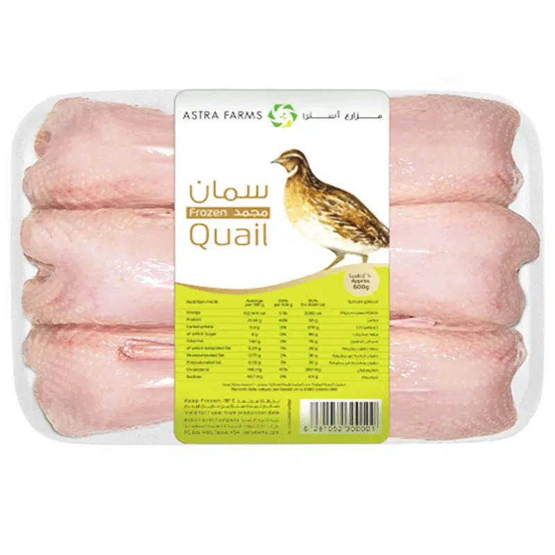 ASTRA FARMS FROZEN QUAIL