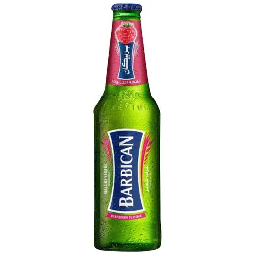 BARBICAN NON ALCOHOLIC BEER RASBERRY