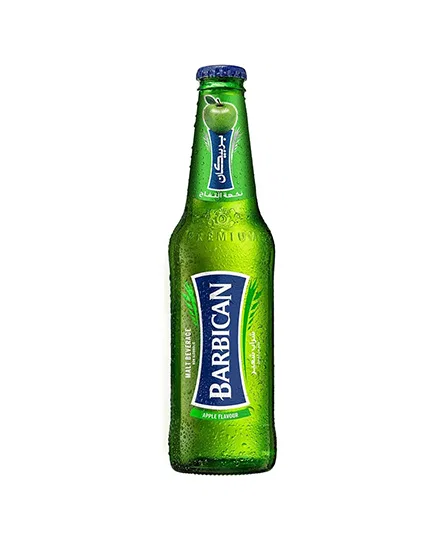 BARBICAN NON ALCOHOLIC BEER KIWI&APPLE