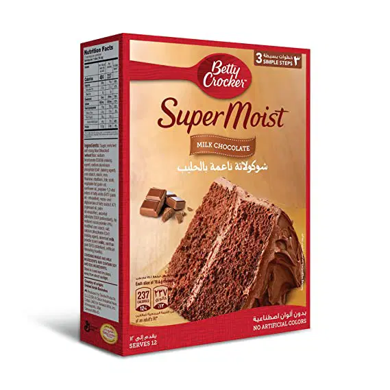 BETTY SUPER MOIST MILK CHOCOLATE