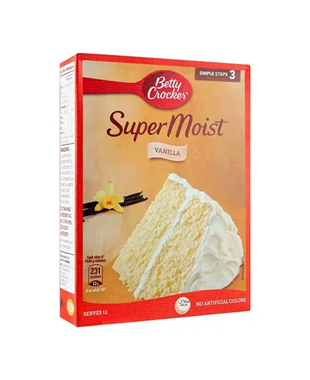 BETTY SUPER MOIST VANILLA