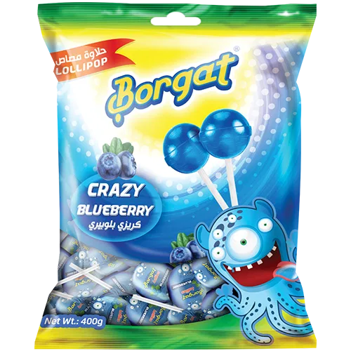 BORGAT LOLLIPOP CRAZY BLUEBERRY