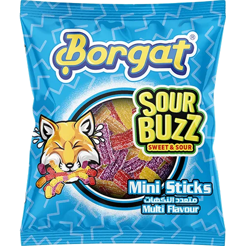 BORGAT SOUR BUZZ MULTI FLAVOUR