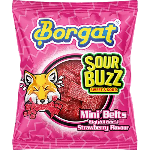 BORGAT SOUR BUZZ STRAWBERRY