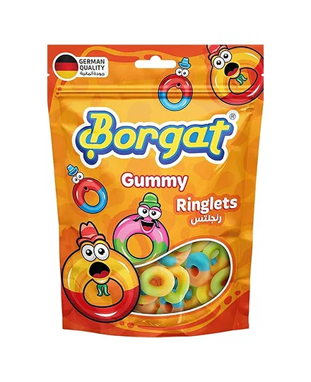 BORGAT GUMMY CANDY RINGLETS