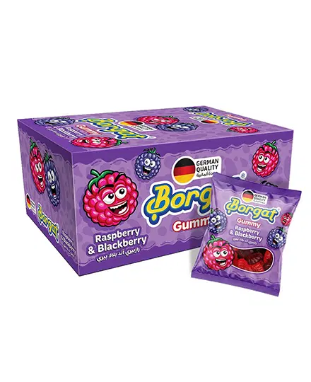 BORGAT GUMMY RASPBERRY CANDY