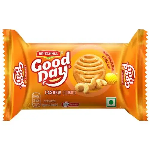 BRITANNIA GOOD DAY CASHEW BISCUITS