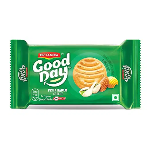 BRITANNIA GOOD DAY PISTACHIO BISCUITS