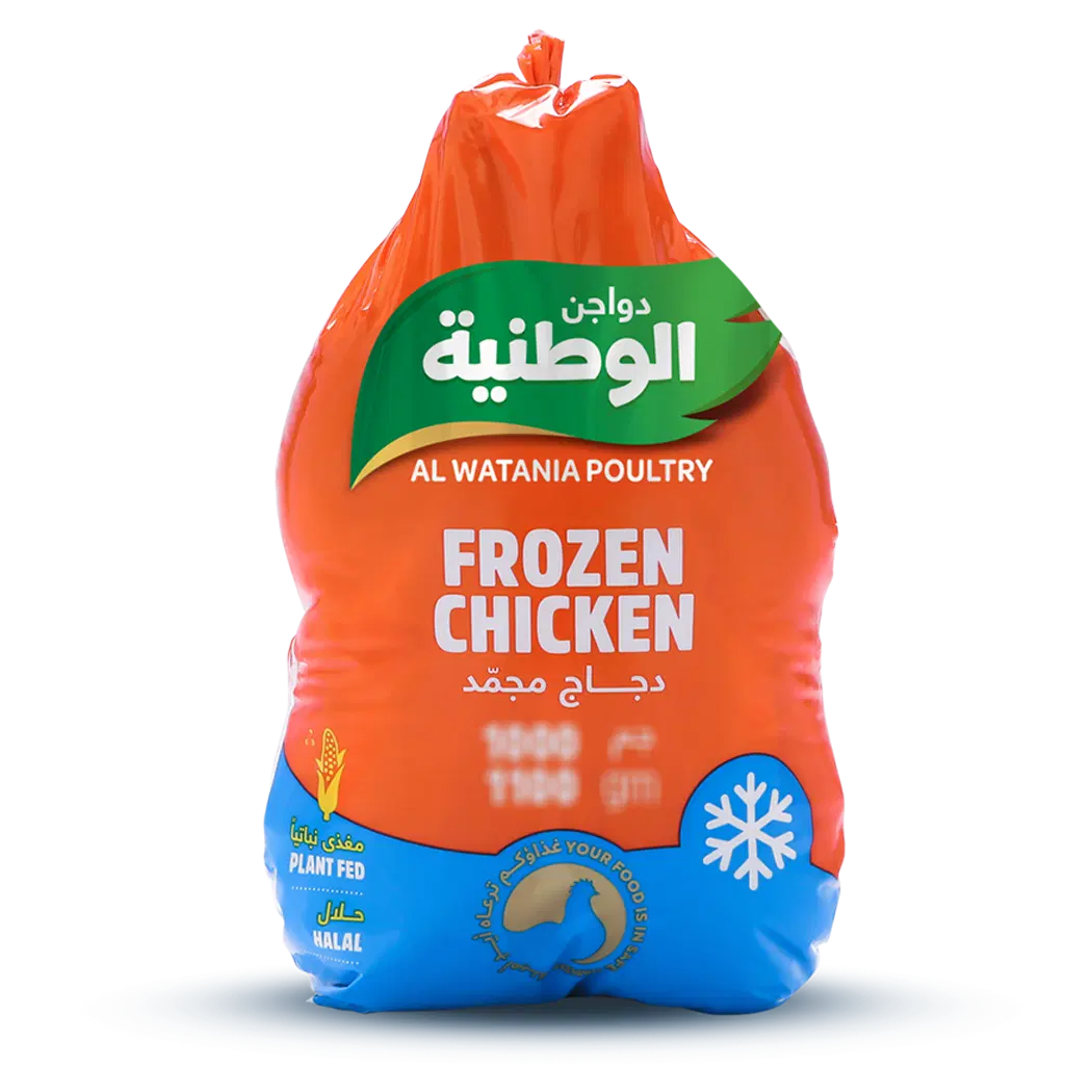 دجاج الوطنية مجمد 1000 جرام