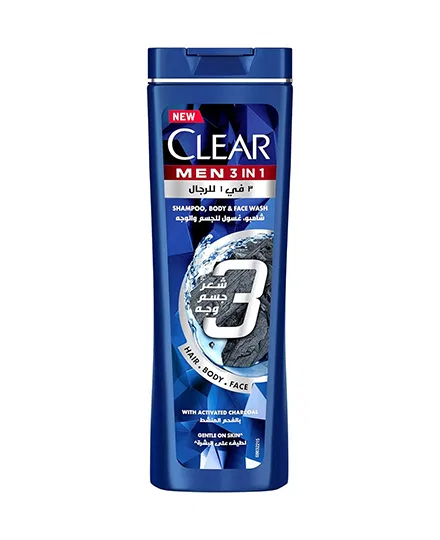 SHAMPOO CLEAR MEN 3 IN1