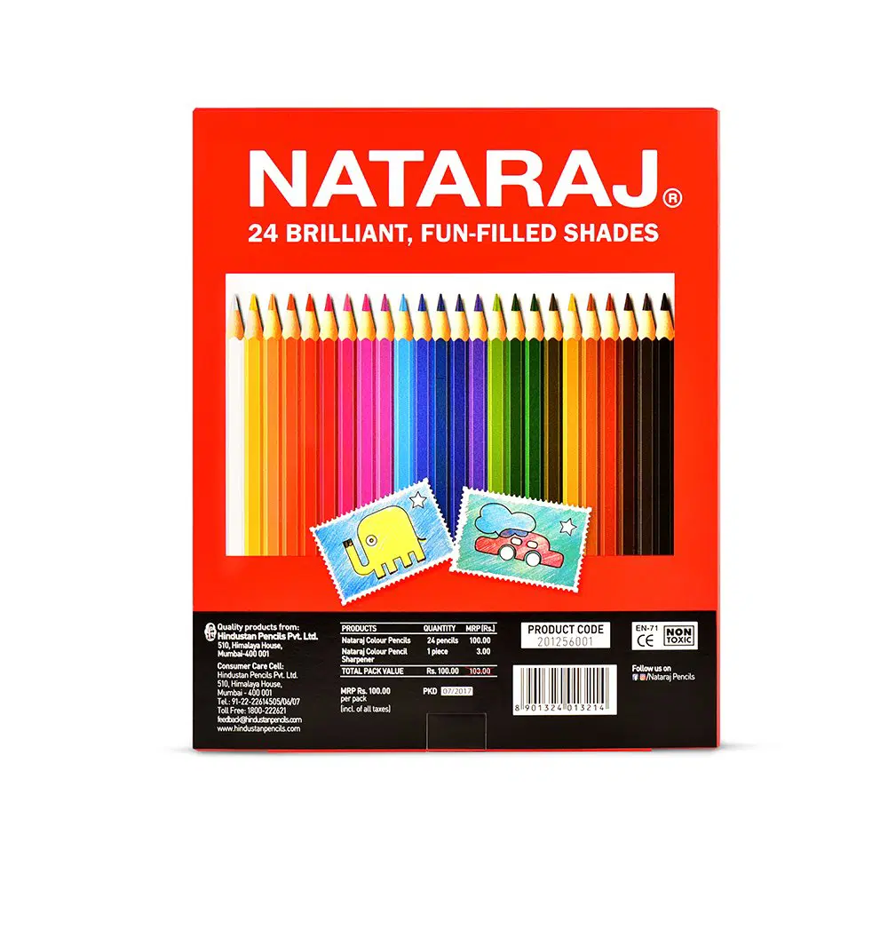 COLOUR PENCIL NATARAJ BIG