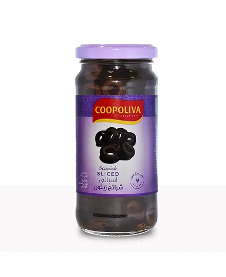 COOPOLIVA SLICED BLACK OLIVES