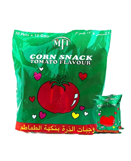 CORN SNACK TOMATO