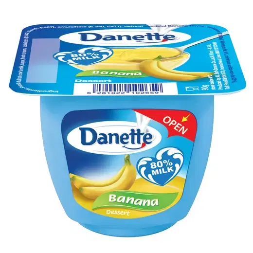 DANETTE DESSERT BANANA
