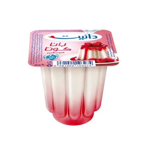 DANETTE PANNA COTTA RASPBERRY