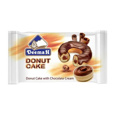 DEEMAH DONUT CAKE WITH CHOCOLATE